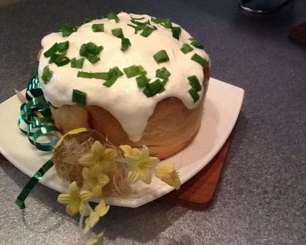 Жаркое из курицы, Праздничный кулич