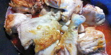 жаркое из курицы с айвой