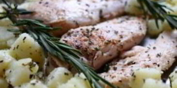 жаркое из курицы с картошкой