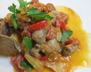 Жаркое из субпродуктов