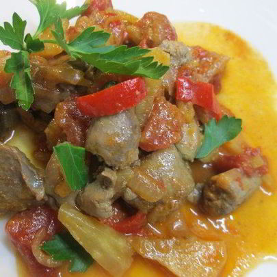 Жаркое из субпродуктов