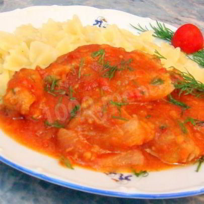 Жаркое из свинины по-итальянски