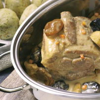 Жаркое из свинины по-стокгольмски