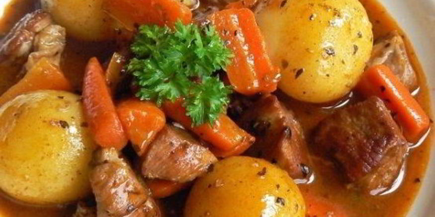 Рецепт жаркого из свинины с картошкой