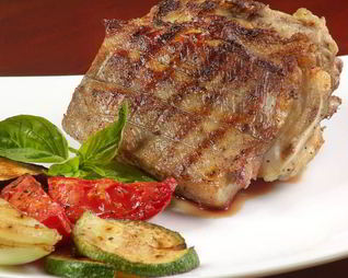 Жаркое из телятины с сыром и беконом