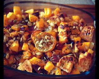 Жаркое из тыквы