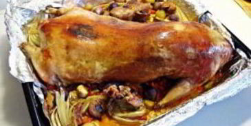 жаркое на противне в духовке