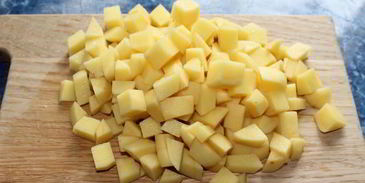 жаркое под соусом бешамель