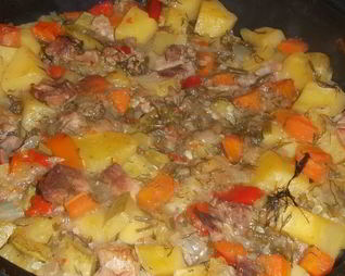 Жаркое в духовке