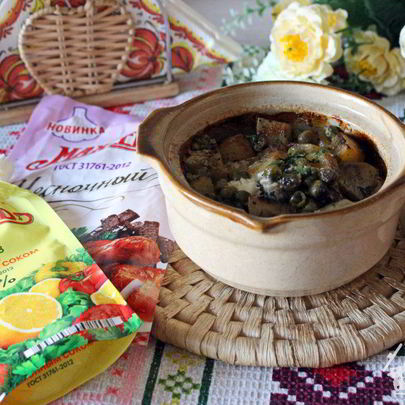 Жаркое в горшочках