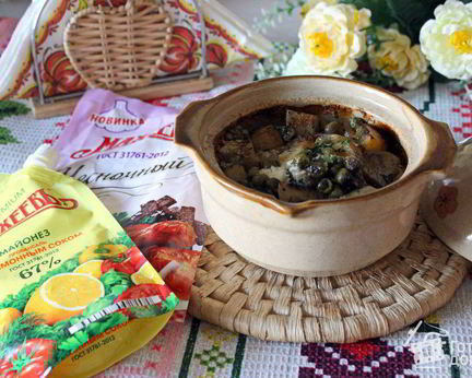 Жаркое в горшочках