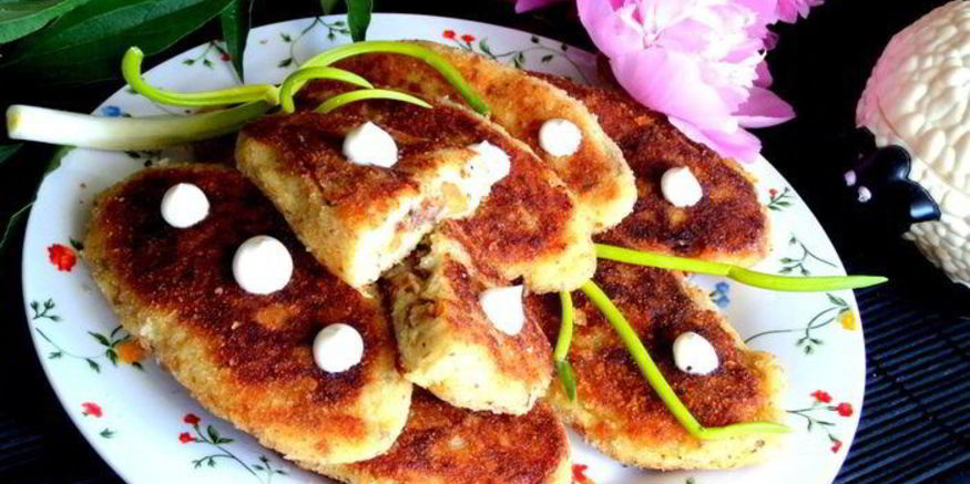 Рецепт картофельных зраз с печенью