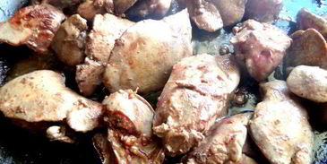 картофельные зразы с печенью