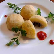 Рецепт Картофельных зраз в духовке с грибами