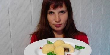 картофельные зразы в духовке с грибами