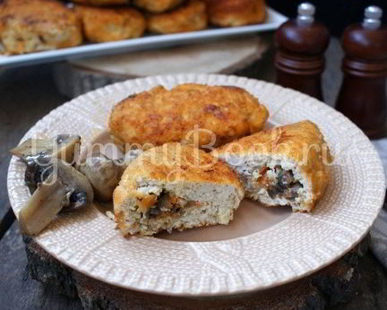 Куриные зразы с грибами