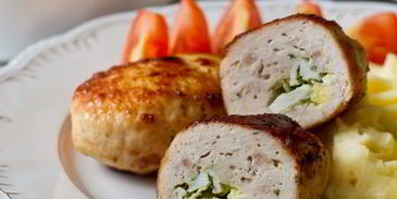 куриные зразы с яйцом