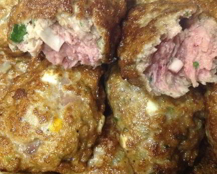 Ленивые зразы из индейки