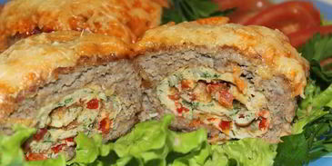 мясные зразы рулетные