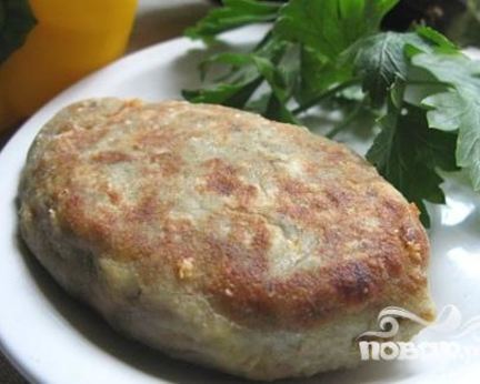 Зразы из баклажанов