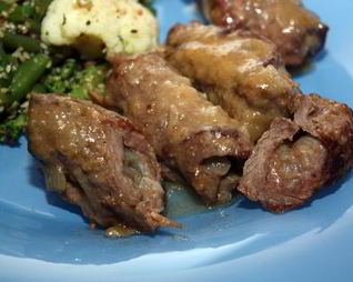 Зразы из говядины по-варшавски