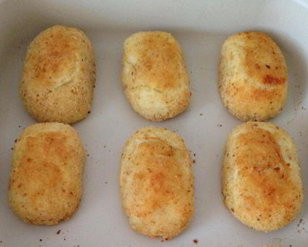 Зразы картофельные с мясом в духовке