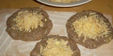 зразы мясные с сыром