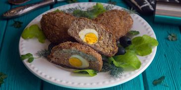 зразы мясные с яйцом