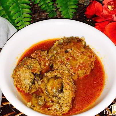 Зразы с гречкой и грибами