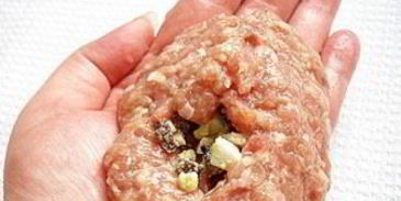 зразы с грибами и яйцом