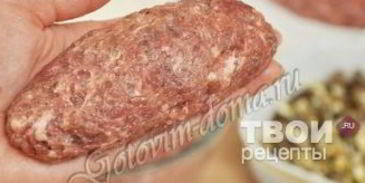 зразы с грибами, луком и яйцом