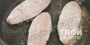 зразы с грибами, луком и яйцом