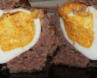 Зразы с яично-сырной начинкой