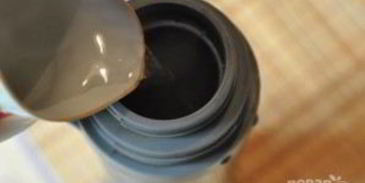 быстрая каша в термосе