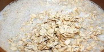 геркулесовая каша с грецкими орехами