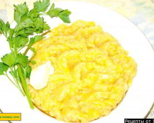 Гороховая каша на воде