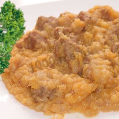 Гороховая каша с мясом