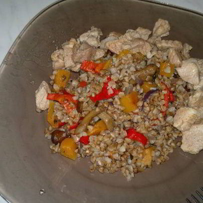 Боярская гречка со свиной лопаткой