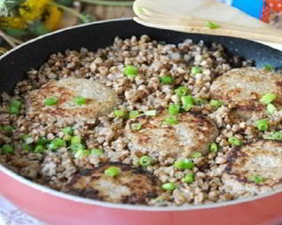 Гречка на сковороде