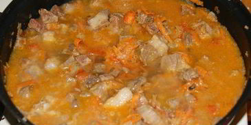 гречка по-купечески со свининой