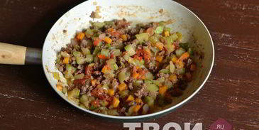 гречка с фаршем