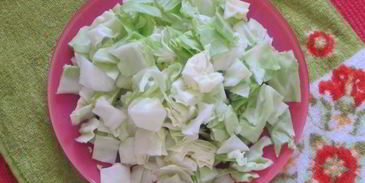 гречка с курицей и капустой