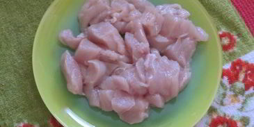 гречка с курицей и капустой