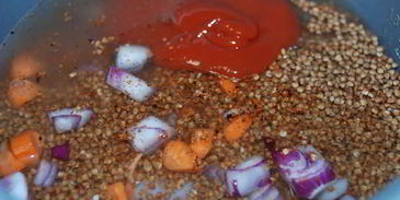 гречка с курицей и овощами в мультиварке