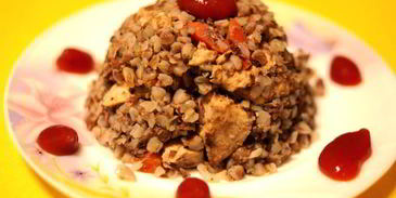 гречка с курицей и овощами в мультиварке