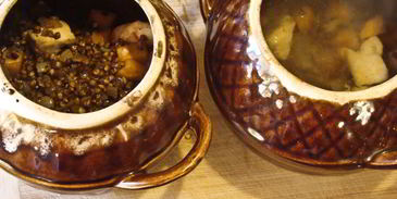 гречка с курицей в горшочке