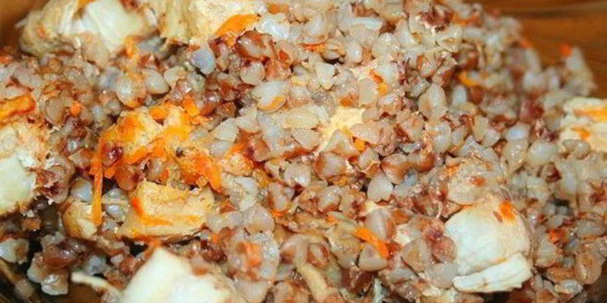 Рецепт гречки с курицей в мультиварке