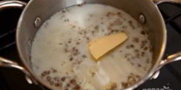 гречка с молоком