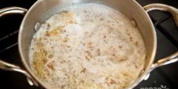 гречка с молоком