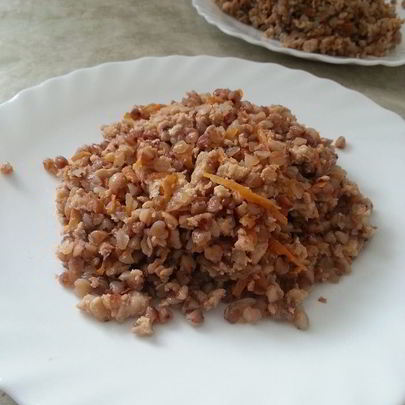 Гречка с мясом